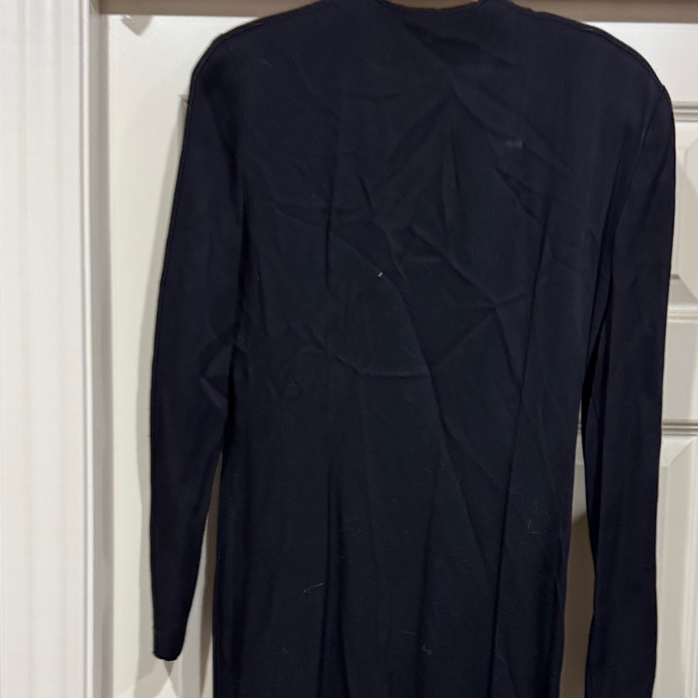 Vintage 80s/90s Virgo Fashions Black Midi Blazer Dress size 8 - Picture 11 of 11